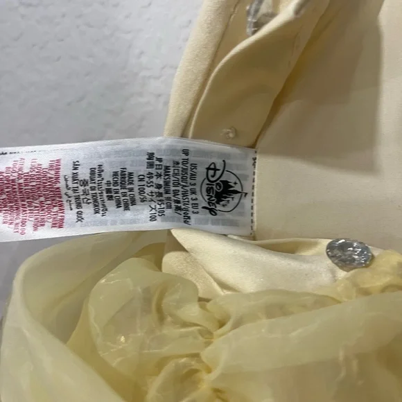 Disney belle Golden Princess Dress for Kids - Picture 9 of 9